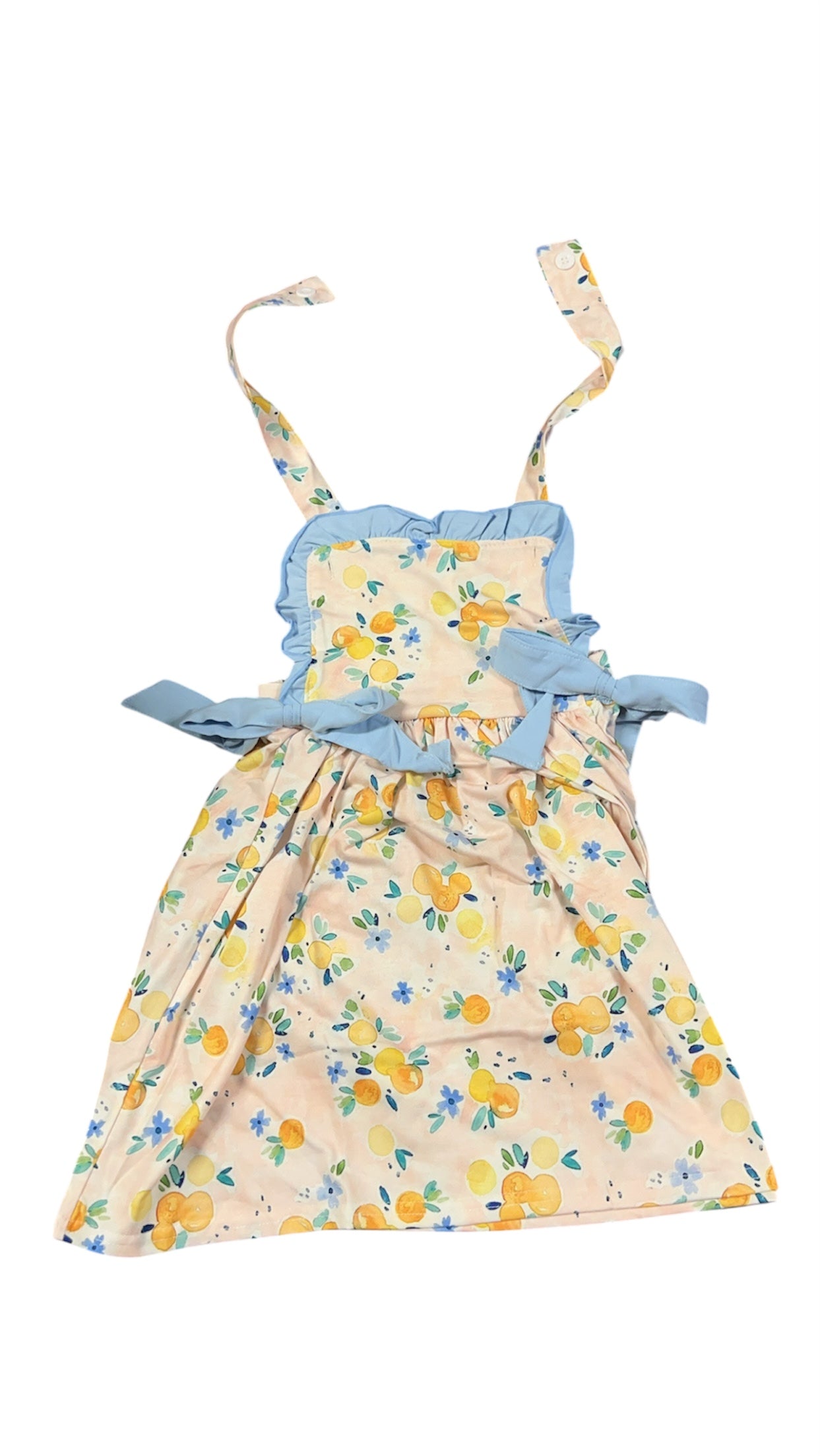 Girls Lemon Dress