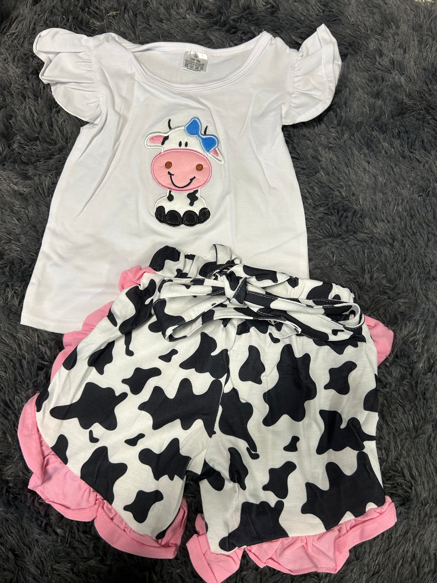 Cow Print Set