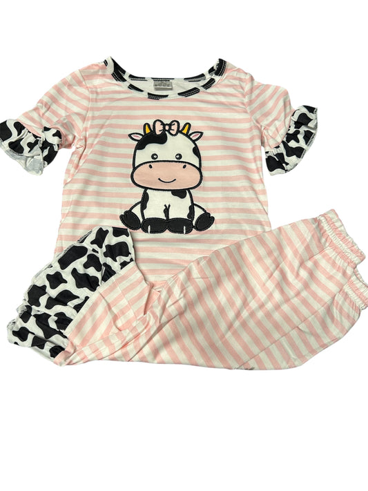 Cow Striped Set